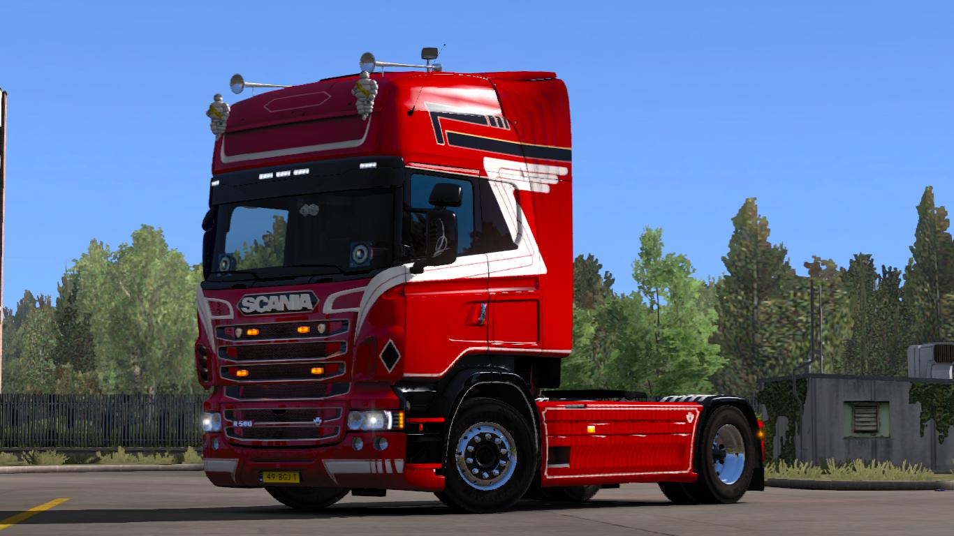 Ets2 Scania Rjl Topline Skin 1 35 X Euro Truck Simulator 2 Mods Club