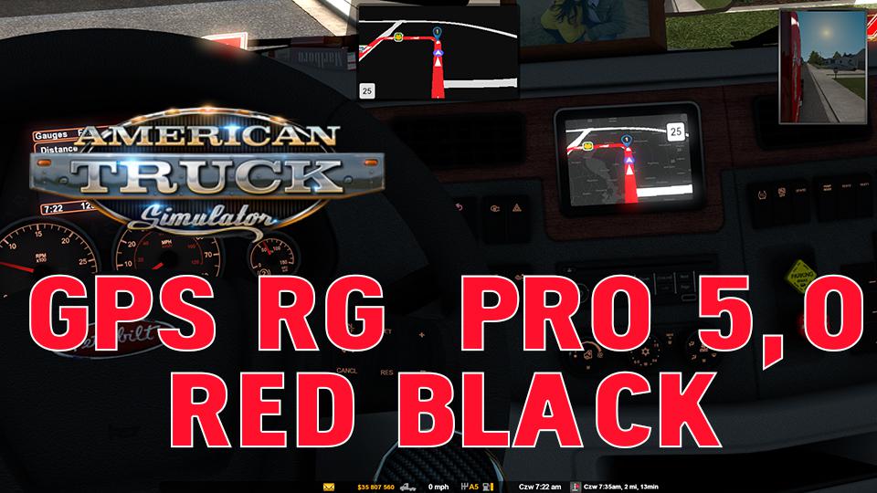 ATS - GPS RG Pro Red Black V5.0 (1.38.x)
