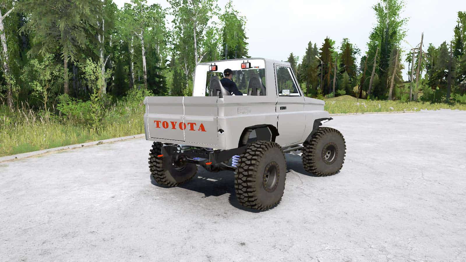 Spintires:Mudrunner - Toyota Land Cruiser 70 Pickup