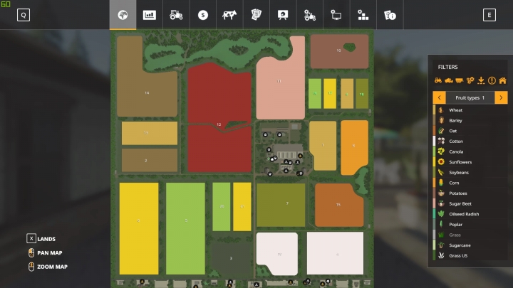 FS19 - Four Lakes Farm Map 20/03/2021 | Farming Simulator 19 | Mods.club