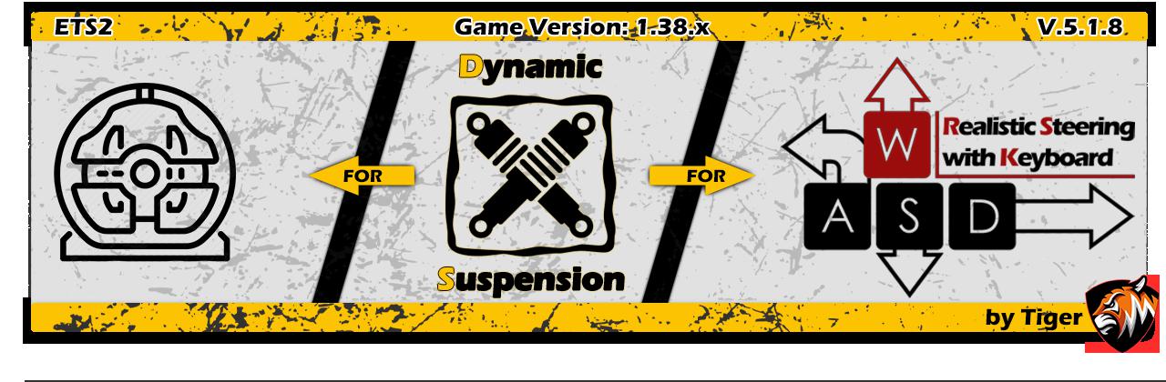 ETS2 - Dynamic Suspension V5.1.8 (1.38.x)