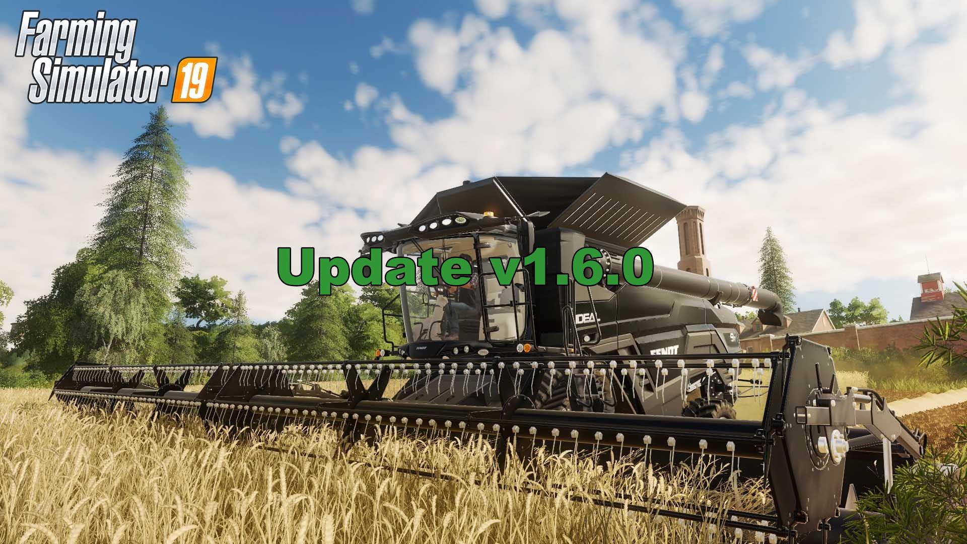 Farming Simulator 19 Update V1.6.0
