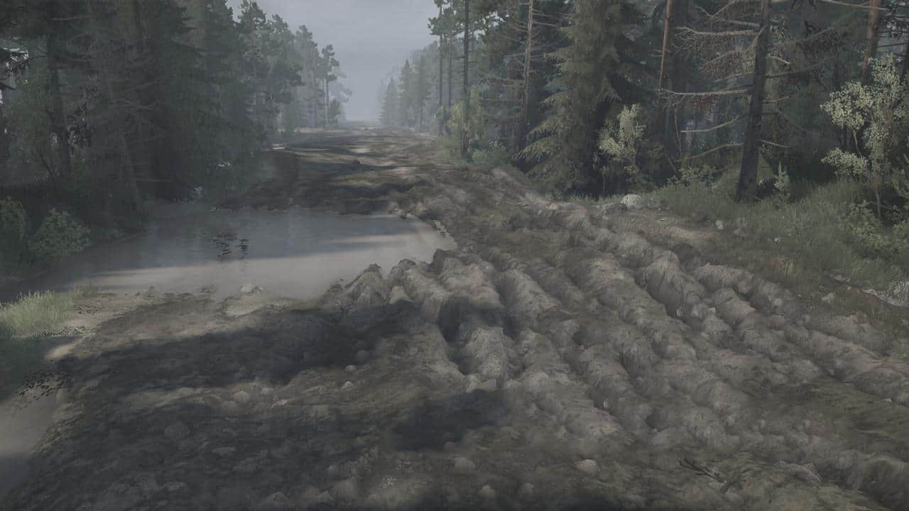 Spintires:Mudrunner - Siberia Oldstyle Hardcore Map V08.02.20