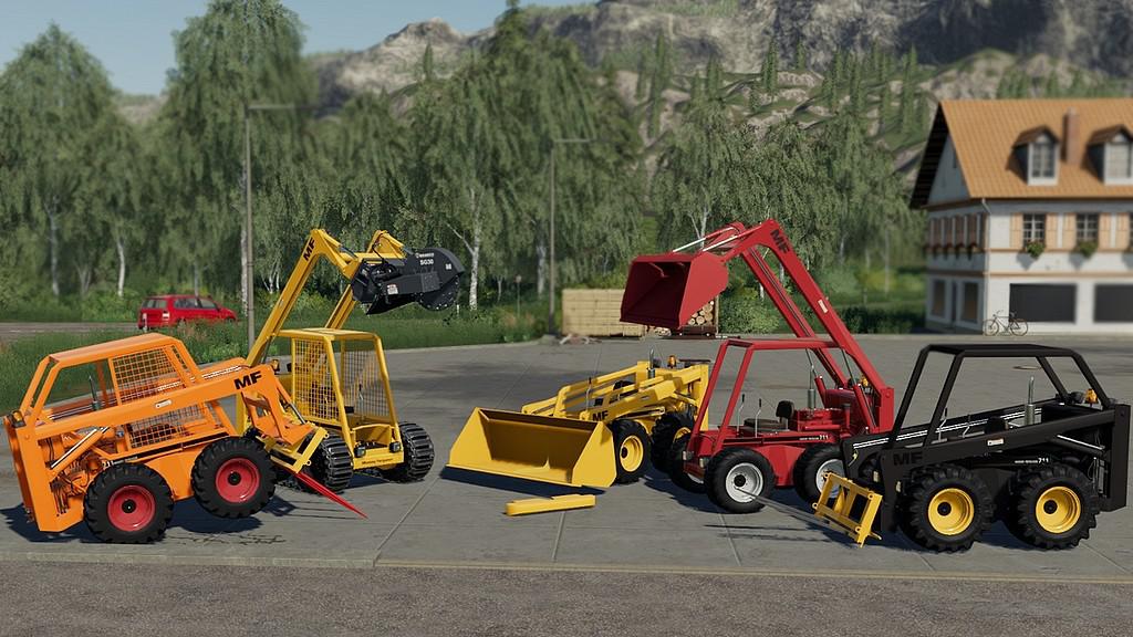 FS19 - Skid Steer Loader 711 Pack V1.0.0.1