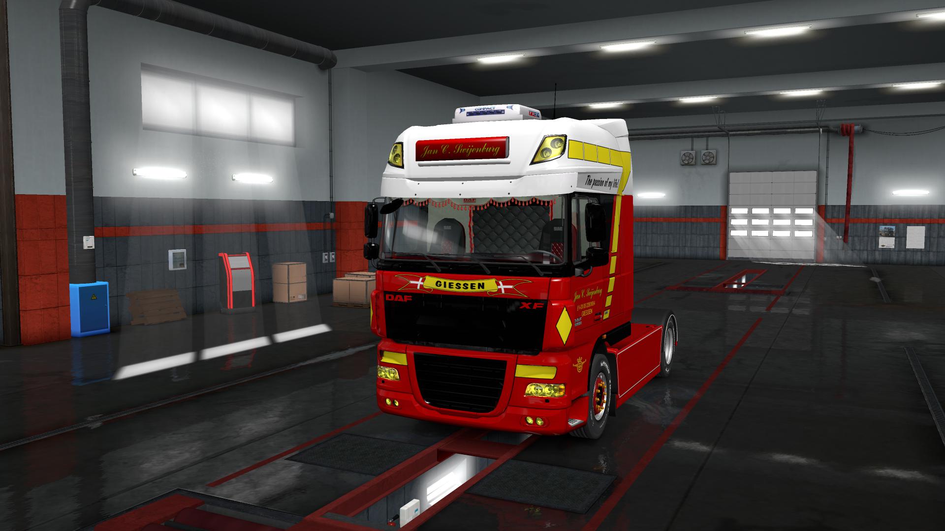 ETS2 - Daf Xf 105 Truck V6.2 (1.36.x)