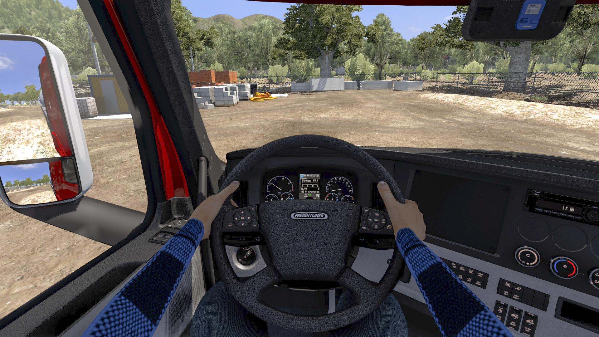 ATS - Interior Driver - Animated Hands (1.40.x)