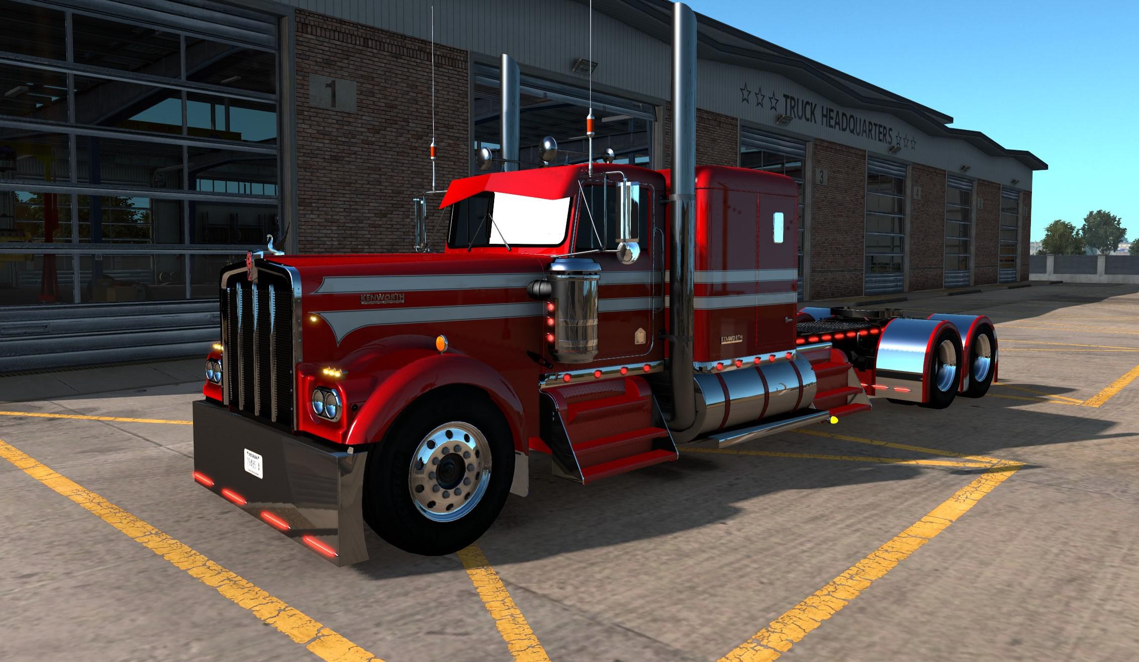 ATS - Kenworth W900A Custom Truck (1.39.x)