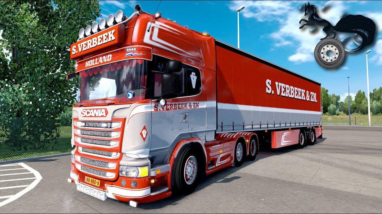 Ets Scania R Streamline S Verbeek X Euro Truck Simulator Mods Club