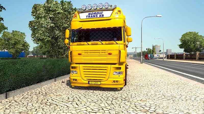 ETS2 - Daf Xf 105 Nordic Trans AB Truck (1.37.x)