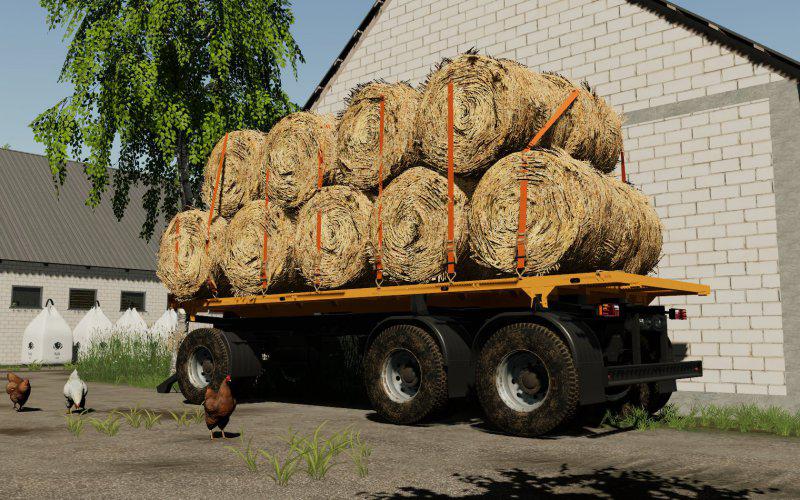 FS19 - Nefaz Bale Trailer V1.0