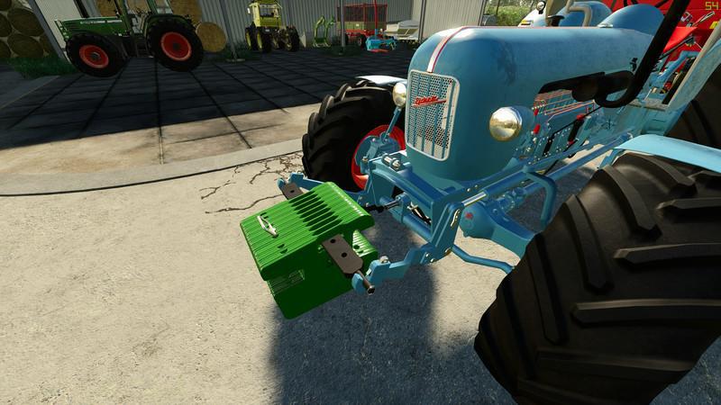 FS19 - Field Rail with Weights V1.0