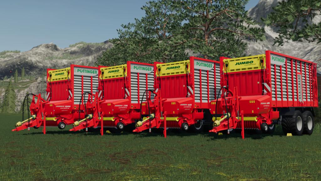 FS19 - Pottinger Jumbo Combiline Trailer V1.1