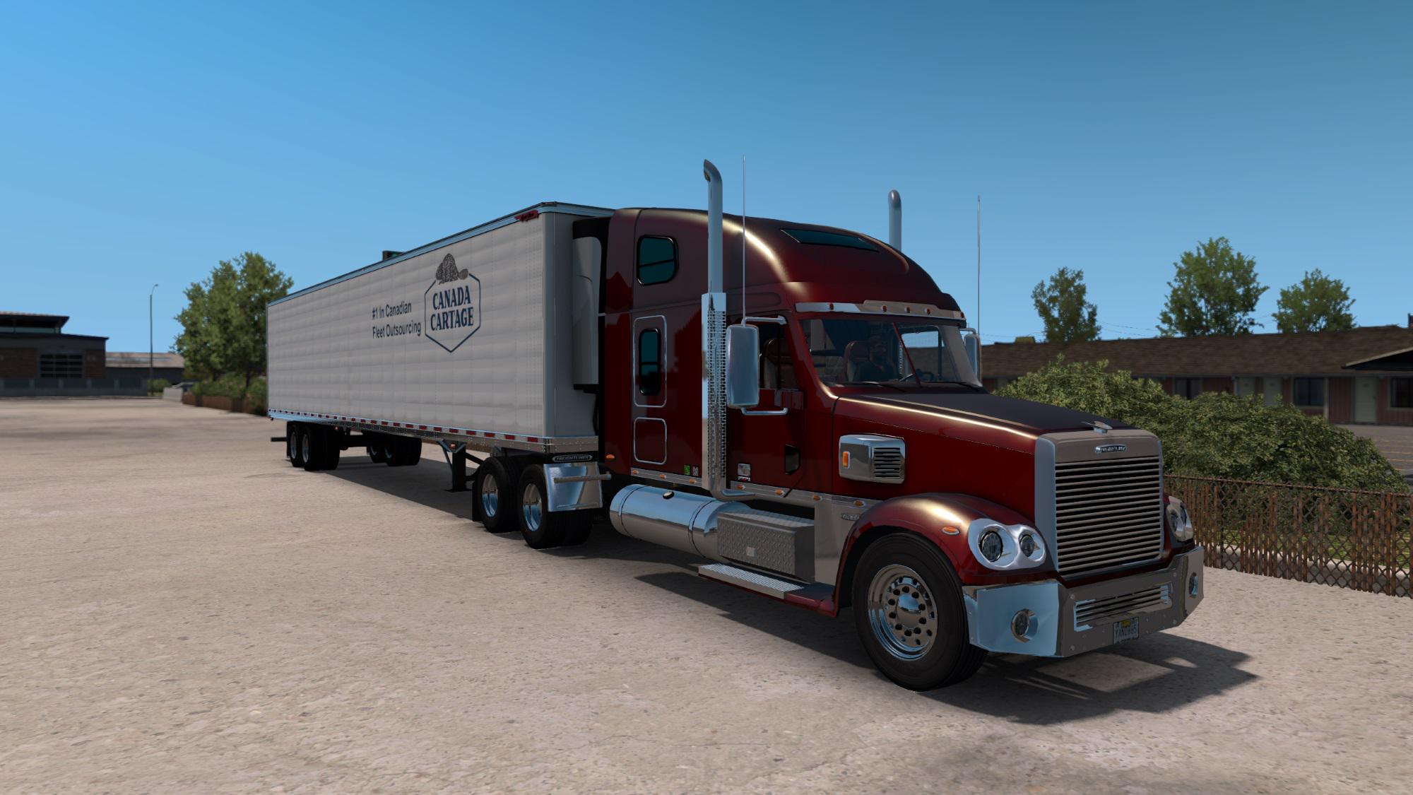 ATS - Freightliner Coronado + Patch (1.37.x)