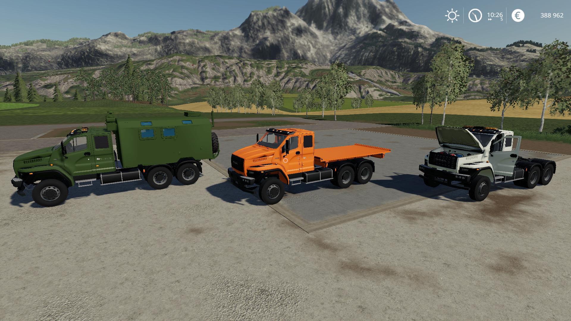 FS19 - Ural Next T25 420 6X4 Pack V1.0