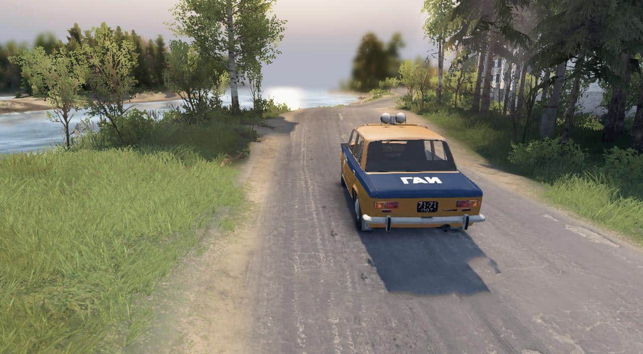 Spintires - Vaz-2101 Police /Gal Ussr V02.12.19