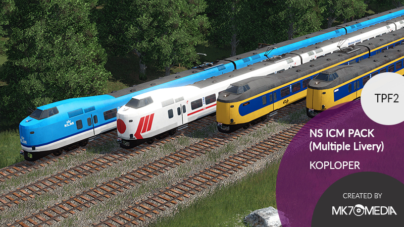 Transport Fever 2 - NS ICM Koploper: Livery Pack
