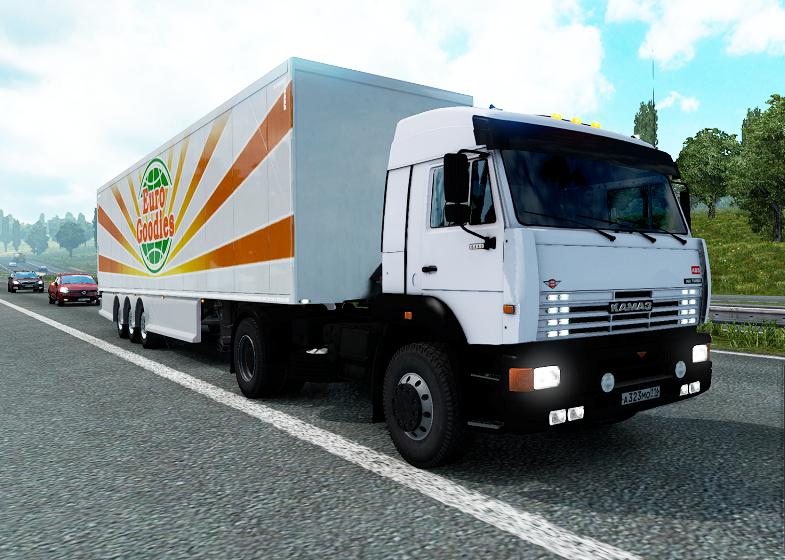 ETS2 - KamAZ 5460 Truck V07.09.20 (1.38.x)