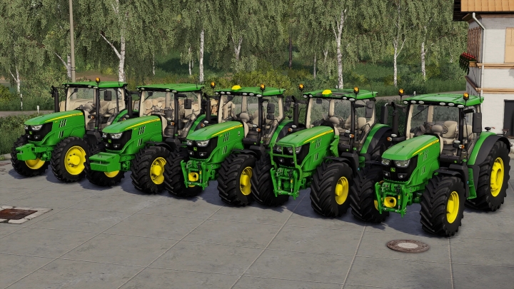 FS19 - John Deere 6R Medium Frame (2014-2021) V1.0