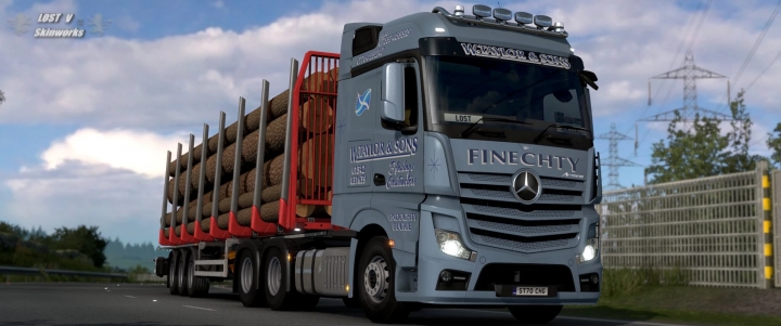 ETS2 - UK Timber Hauler Pack V1.0 (1.40.x)