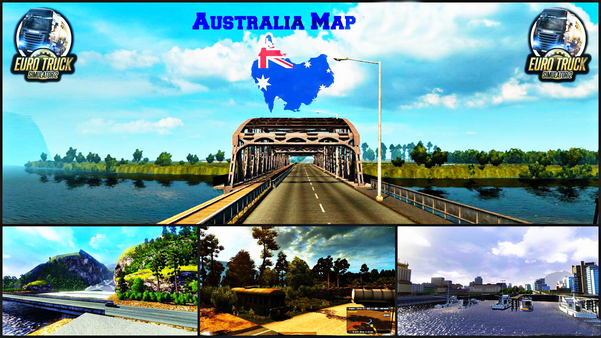 ETS2 - Australia (Tasmania) Map V5.3 Fixed (1.36.x)