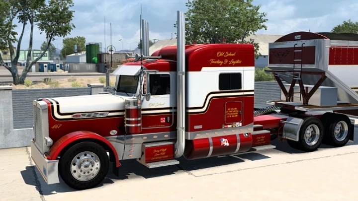 ATS - Old School Skin for Peterbilt 389 V1.0 (1.40.x)
