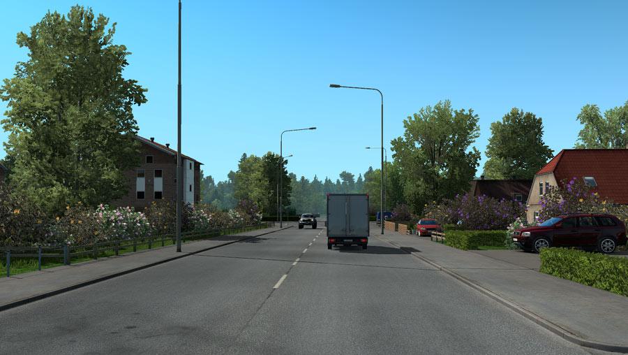 ETS2 - New Summer Graphics/Weather V3.4 (1.36.x)