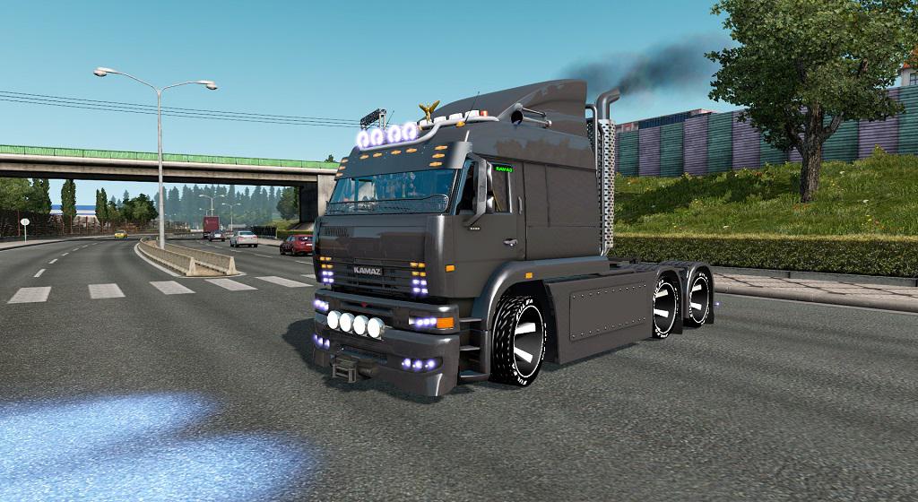 Как установить камаз в euro truck simulator 2