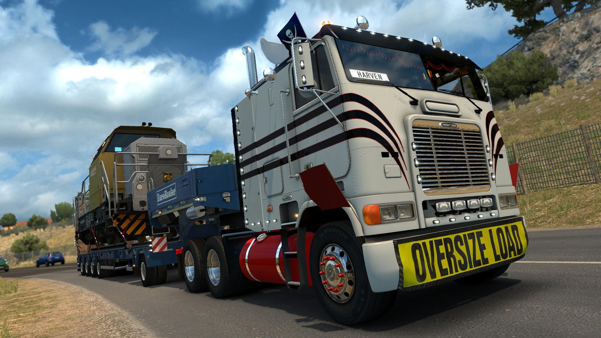 ETS2 - Freightliner FLB Truck V2.0.9 Fixed (1.39.x)