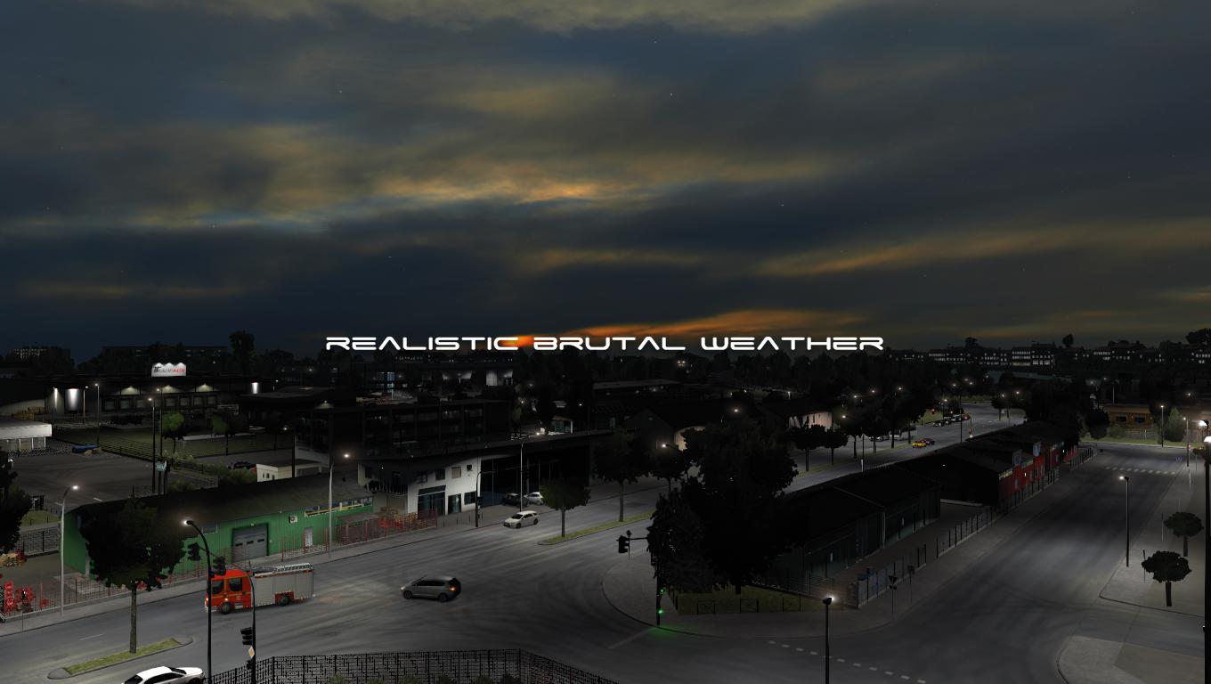 ETS2 - Realistic Brutal Weather V5.1 (1.37.x)