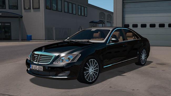 ATS - Mercedes Benz S350 4Matic 2009 Car Mod V1.2 (1.35.X)