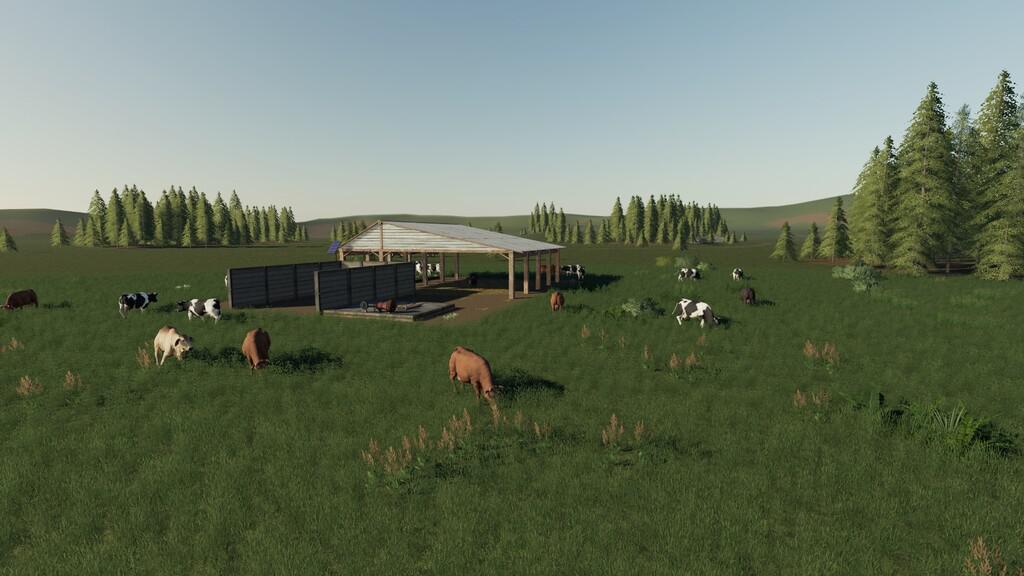 FS19 - Open Cow Pasture V1.1.1.1