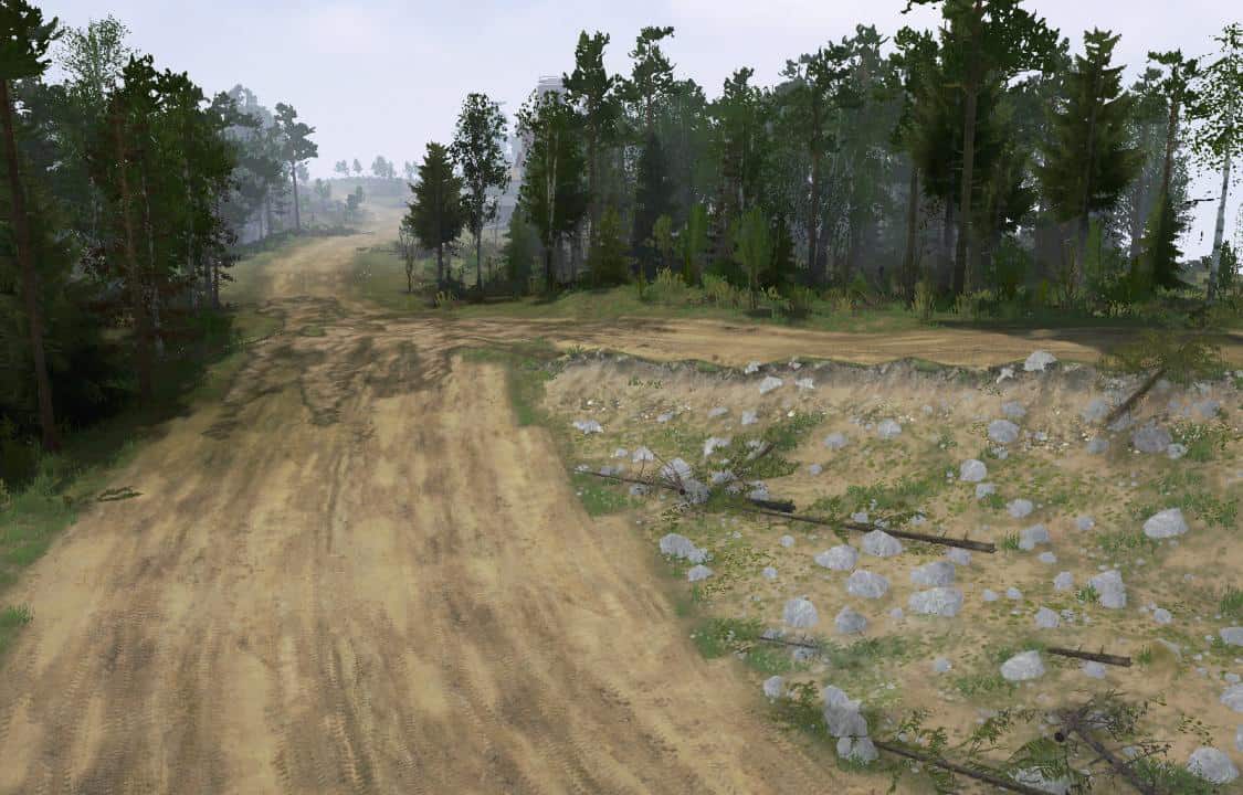 Spintires:Mudrunner - Monoprivod Map V03