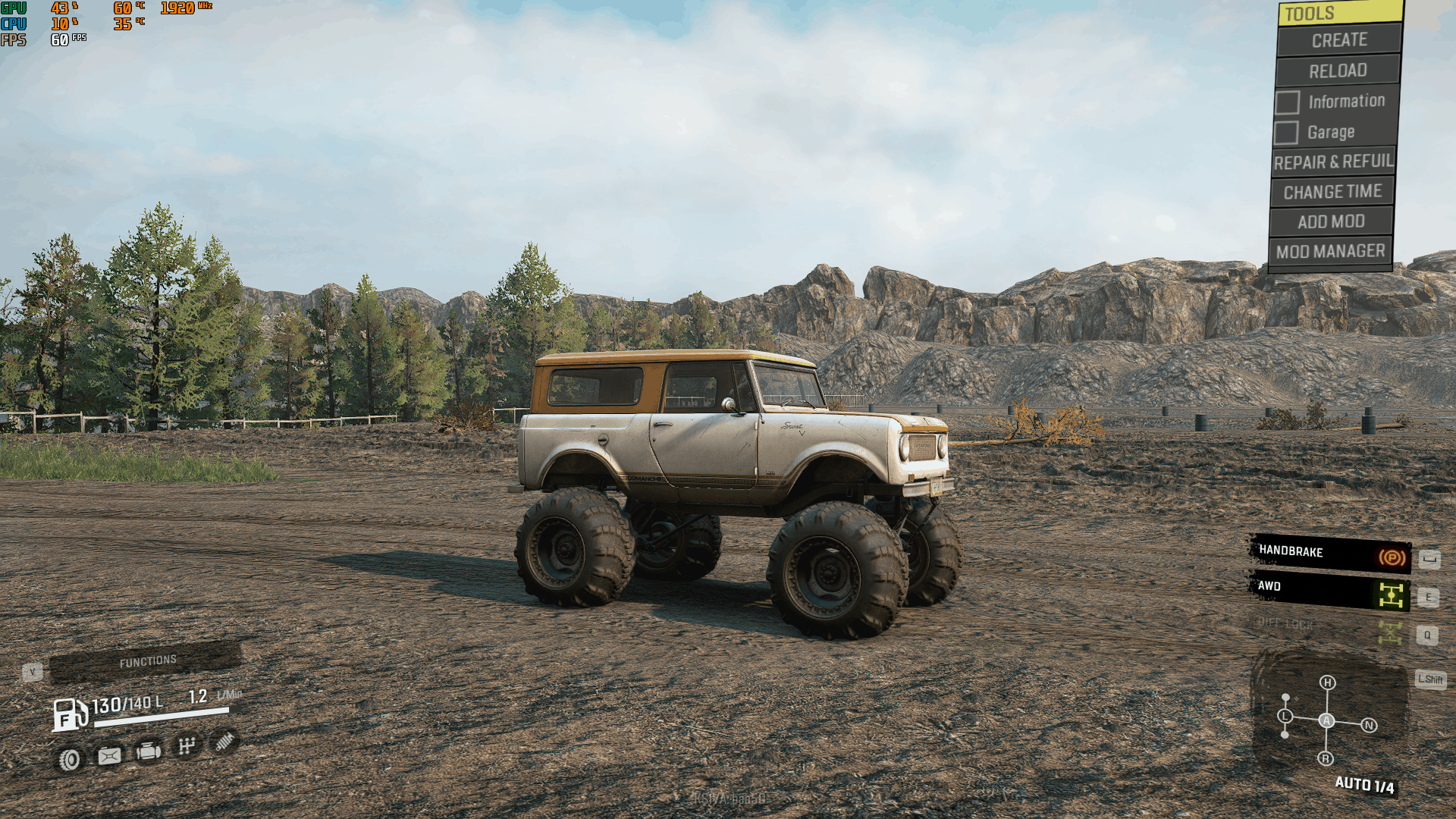SnowRunner - Scout 800 Tuned V1