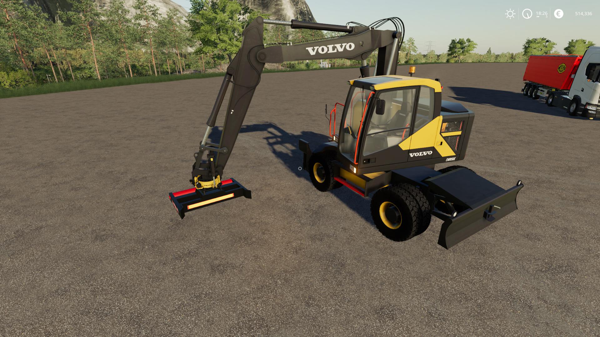 FS19 - Volvo EWR-150E Implement Fix V1.1