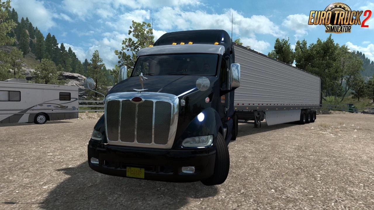 ETS2 - Peterbilt 387 + Interior V1.3 (1.39.x)
