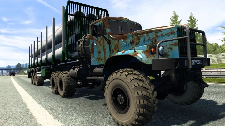 ETS2 - Kraz 255/258 Truck (1.41.x)
