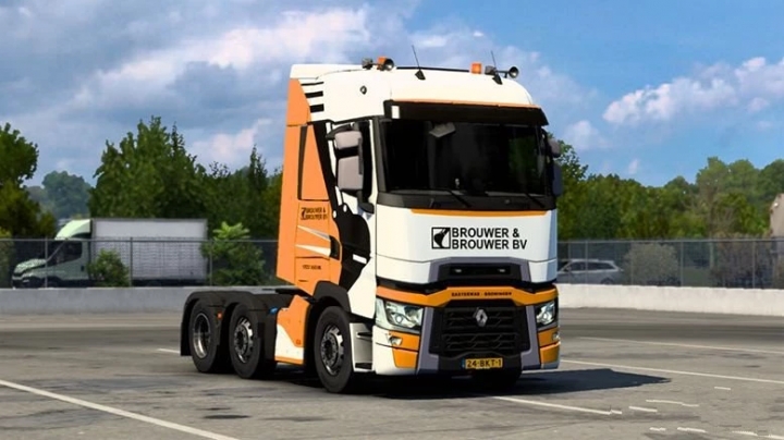 ETS2 - Renault T High Brouwer & Brouwer BV Skin V1.0 (1.41.x)