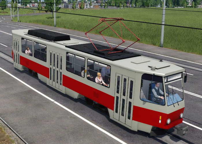 Transport Fever 2 - CKD Tatra T6A2