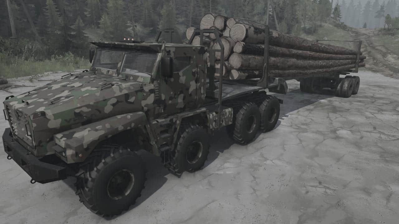 Spintires:Mudrunner - Ural "Alligator" Truck V18.12.19