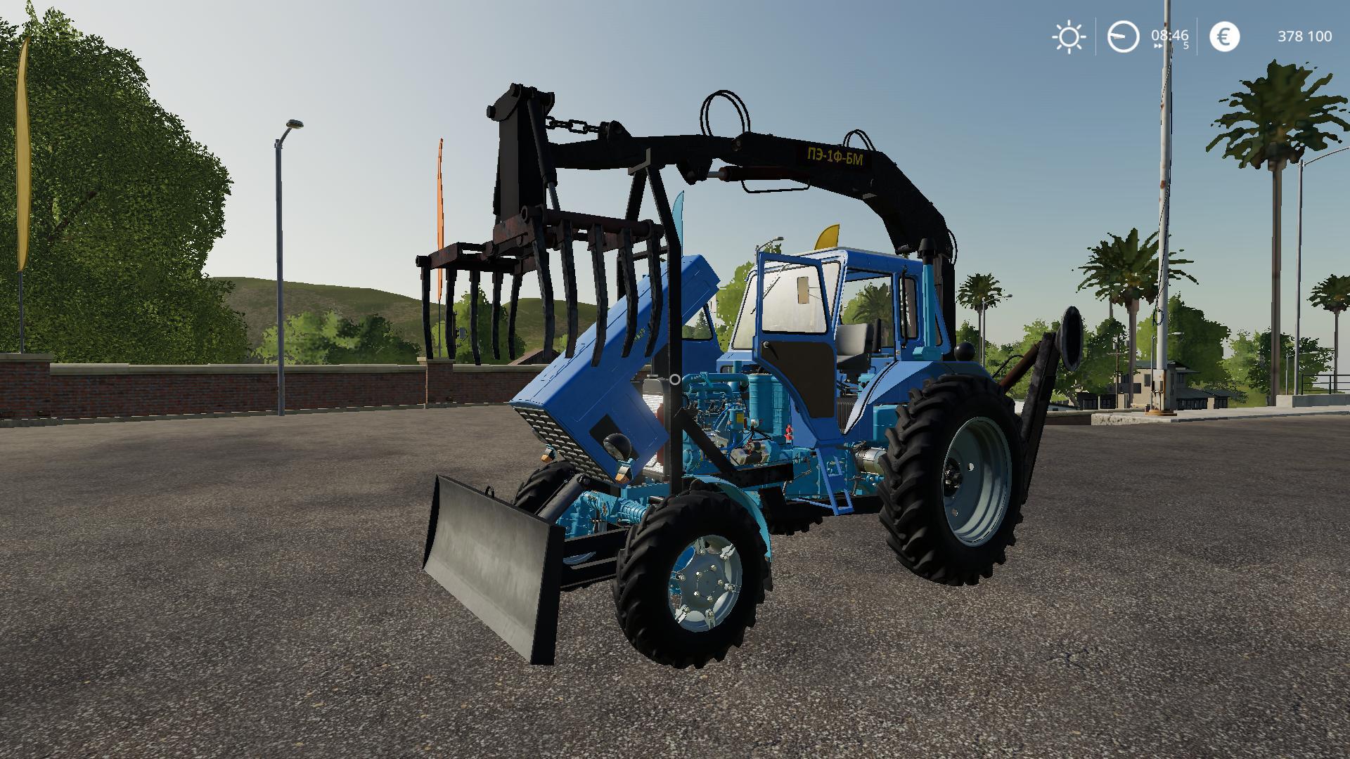 FS19 - MTZ 82 PE 2F Forklift - Alteration V1.0