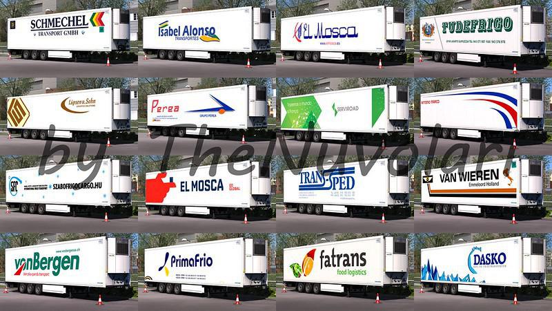 ETS2 - Krone CoolLiner Mega Skinpack V1.4 (1.36.x)