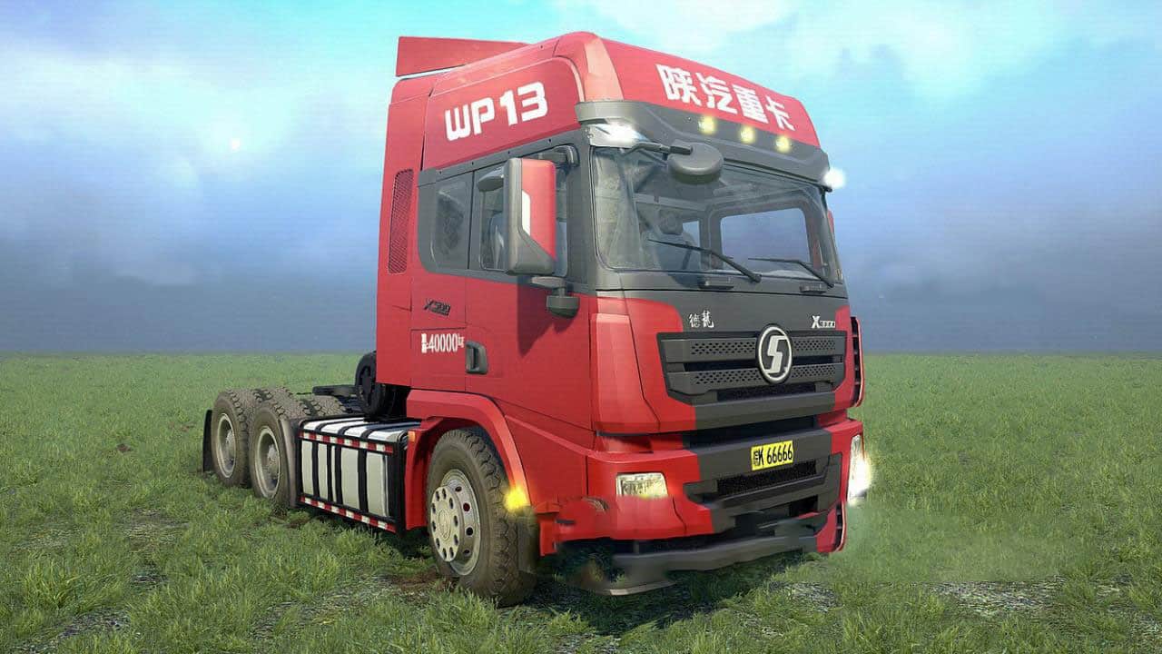 Spintires:Mudrunner - Shaanxi Auto X3000 Traction (8X2) Mod V1.0