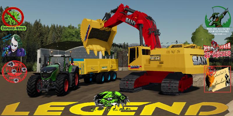 FS19 - Sany SY935C Big Excavator V1.5