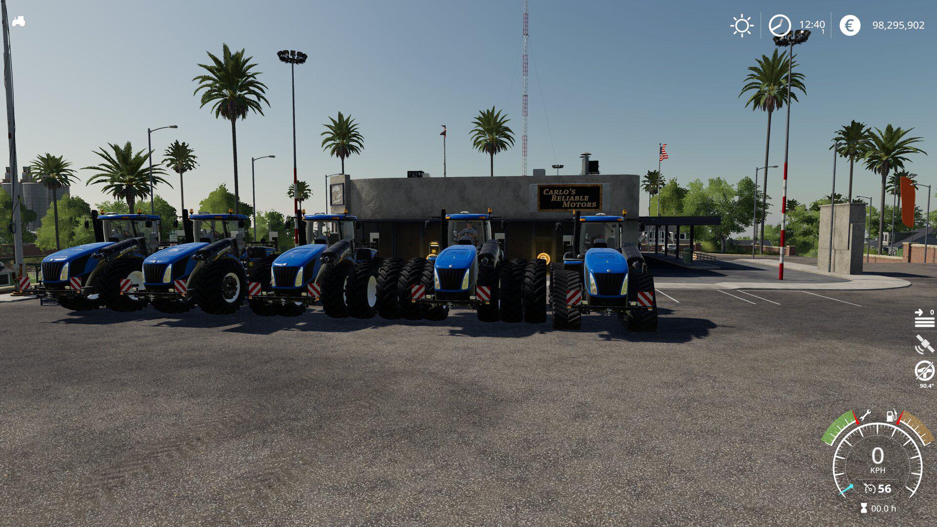 FS19 - New Holland T9 Extended Hud V1.1