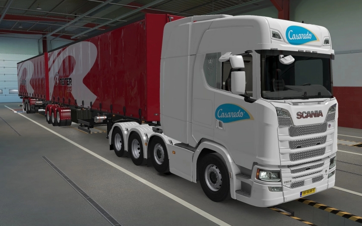 ETS2 - Scania S 2016 8x4 Casaredo Skin (1.41.x)