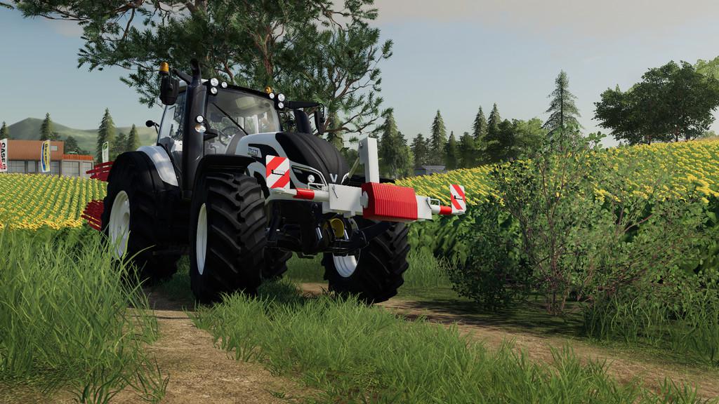 FS19 - Tow Bar Holder And TowBar V1.3