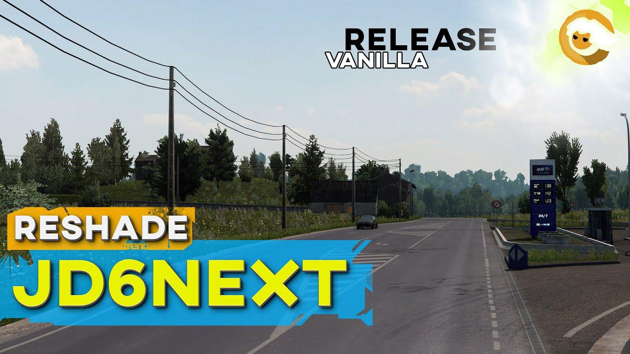 ETS2 - ReShade – JD6NEXT – KYNG – SCS Vanilla Weather (1.39.x)
