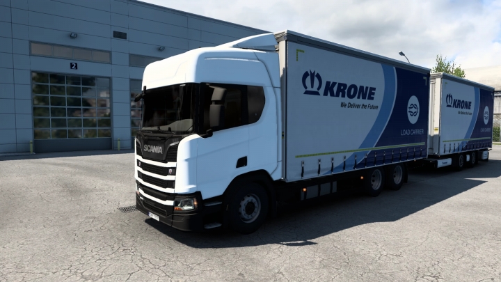 ETS2 - Tandem Krone Scania NG P/G/R/S (Eugene) 1.40.3 | Euro Truck ...