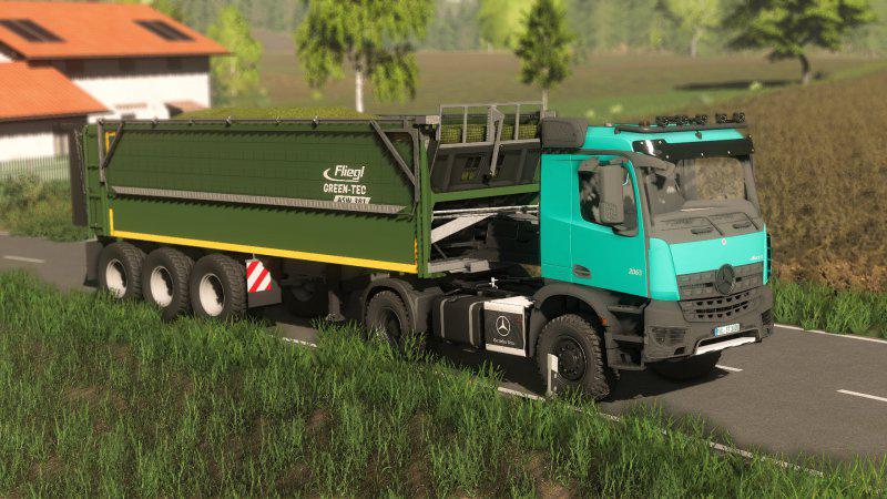 FS19 - Fliegl Green Tec 381 Trailer V1.0