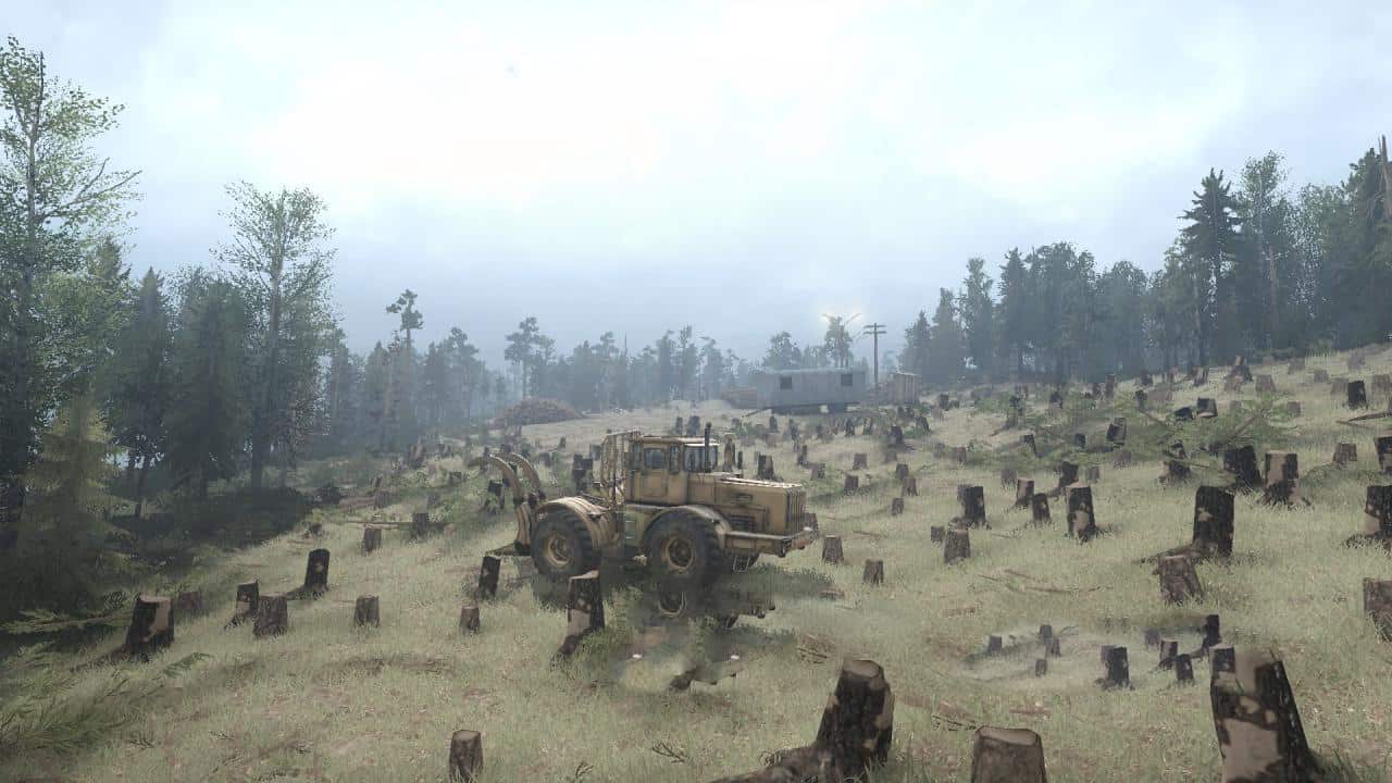 Spintires:Mudrunner - Highlands Map V1.0